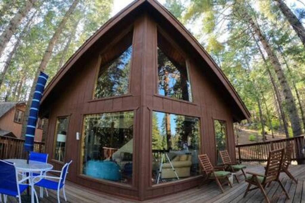Villa Pinecrest A-Frame Family Fun Near Dodge Ridge Long Barn Exterior foto
